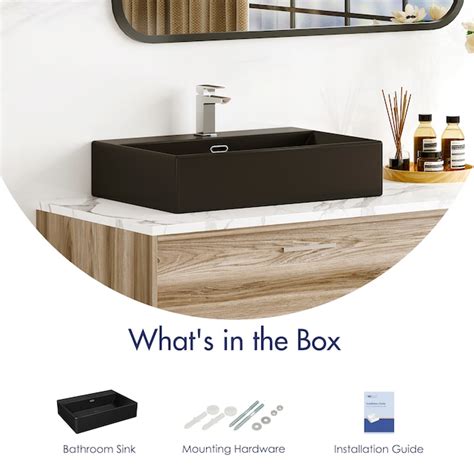 Eridanus Turner Vitreous China Wall-mount Rectangular Modern Matte ...