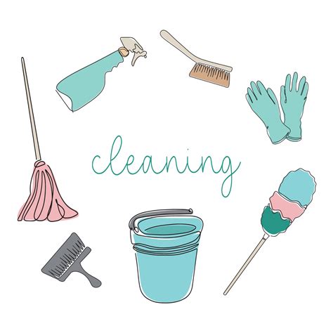 Cleaning Tools Clip Art