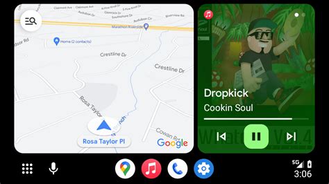 Android Auto UI 的图像结果