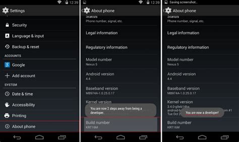 Image result for Enable Developer Options Android
