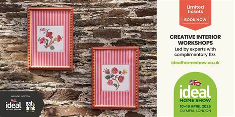 Tipsy Workshop: Hand Finished Picture Frame, Ideal home Show, London ...