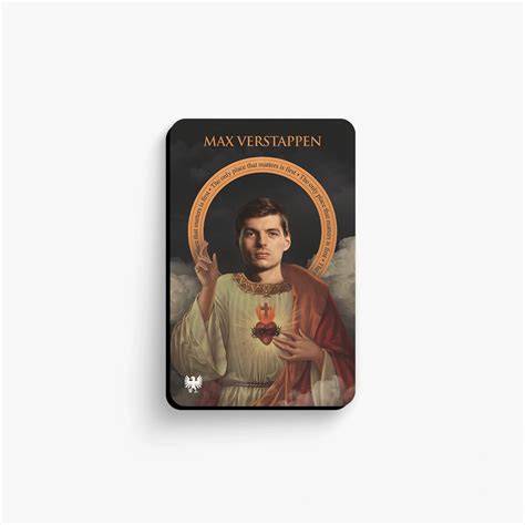 Max Verstappen “Savior of Speed” F1 Fridge Magnet – Rare & Cult