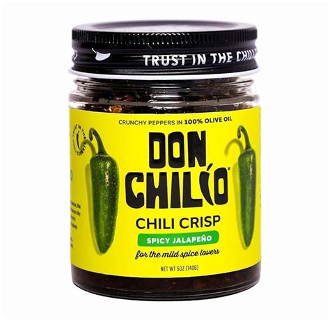 Don Chilio Mild Jalapeno Mexican Chile Crisp, 5 oz. – Crunchy Sliced ...