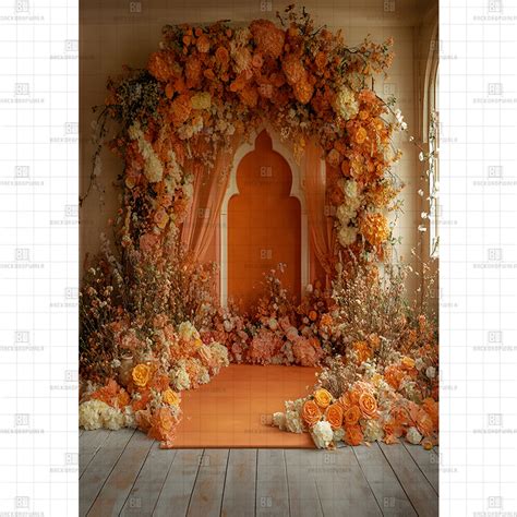 Moroccan Autumn Spice Backdrop Printed Maternity Backdrop – Backdropwala