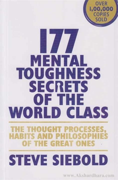 177 Mental Toughness Secrets Of The World Class – Akshardhara Book Gallery