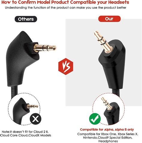 Buy Cloud Alpha Pro Replacement Mic - AKKE 2 PCS 3.5mm Detachable Game ...