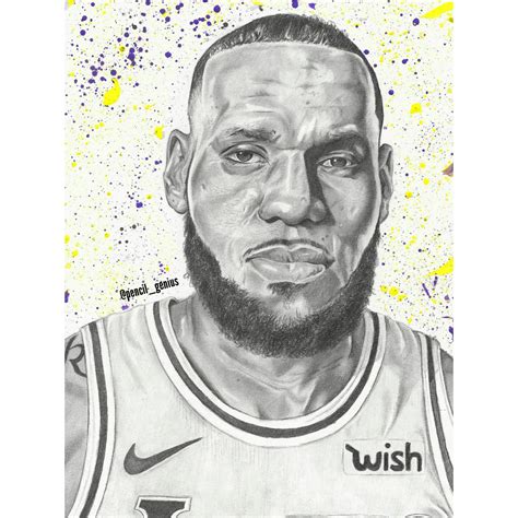 Drawings Of Lebron James