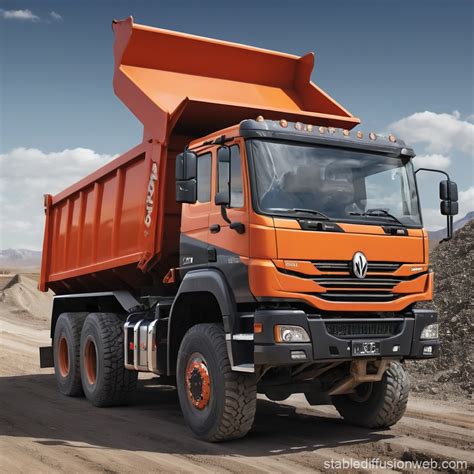 Dump Truck Components | Stable Diffusion Online