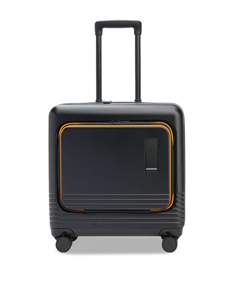 MOKOBARA Textured Hard-Sided The Cabin Overnighter Trolley Suitcase- 50 ...