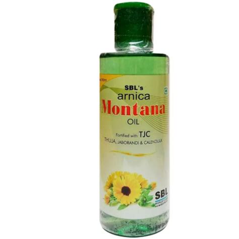SBL Arnica Montana Hair Oil - Nourishing Hair Growth & Scalp Care
