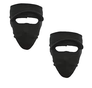Gajraj Unisex Cotton Anti Pollution Full Face Mask with Visor - Pack of ...