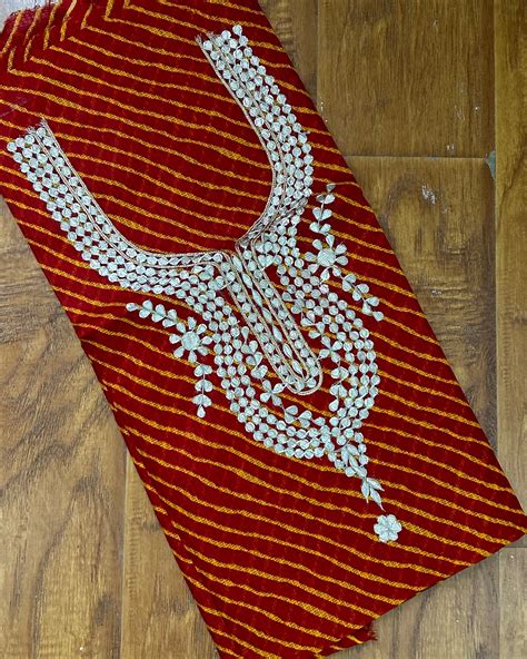Lehariya Gota Patti Kota Kurti – RKG SHOPPING