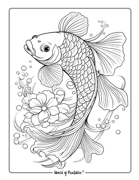 Sea Animal Coloring Pages For Kids & Adults - World of Printables
