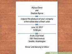 How To Write Wedding Invitations by 3 Easy Ways To Write Wedding Invitations With Pictures How To Write Wedding Invitations