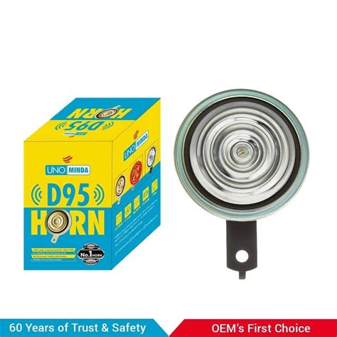 UNO Minda D840198 12V K95 Bull High Tone Horn Universal for all Cars