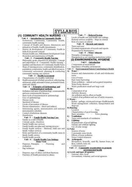 COMMUNITY HEALTH NURSING 1 – JainPublications