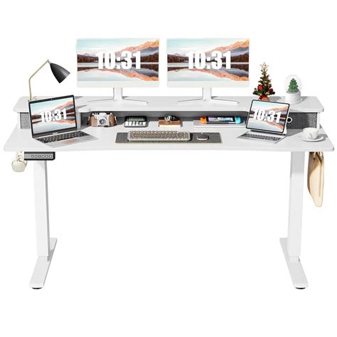 DUMOS Electric Adjustable Height 63 x 24 inch Sit to India | Ubuy