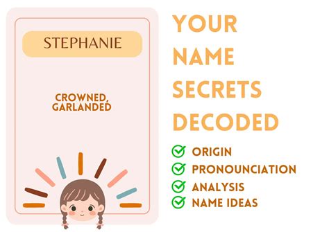 Stephanie - Christian Girl Name Meaning and Pronunciation
