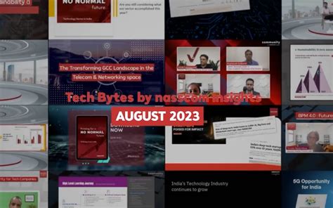 Tech Bytes by nasscom Insights - August 2023 | Key Trends in Indian ...