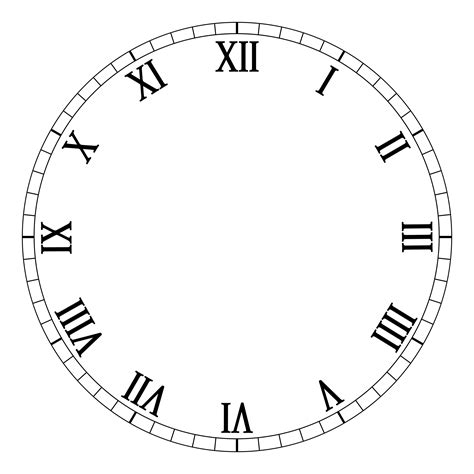 Image result for Clock Pattern Printable