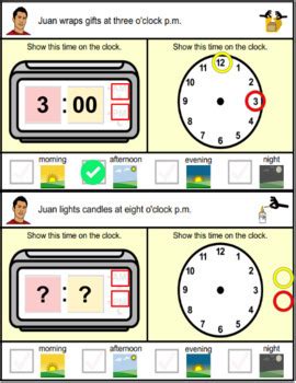 Image result for Clock as a Number Line Interactive Activity