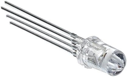 Buy CentIoT - 10PCS RGB CLEAR LED 4PIN Light Emitting Diodes Round ...