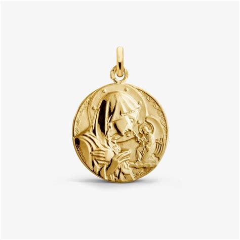 Médaille Vierge au Voile - Médaille baptême Vierge - Médaille de baptême