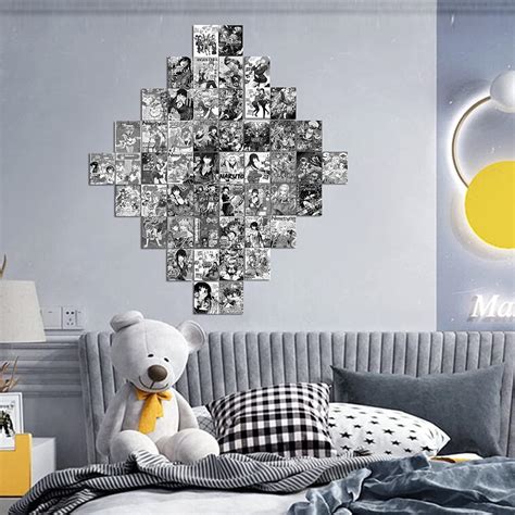 Buy PIEHIK 50pcs Anime Posters Wall Collage Pictures Aesthetic Anime ...