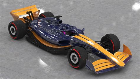 Open Wheel Racing Car 3D Model $89 - .3ds .blend .c4d .fbx .max .ma ...