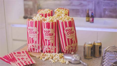 Popcorn Bags Bulk | High-Quality Custom Paper Bags | ReanPackaging