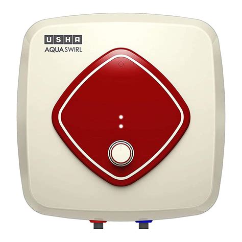 Buy Usha 10 litres Storage Water Heater, Aqua Swirl with Glass Line ...