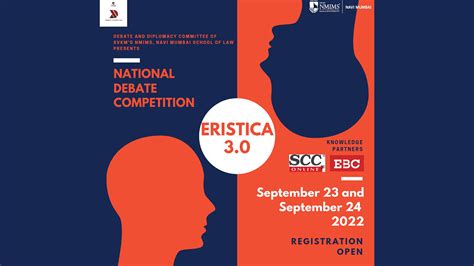 NMIMS School of Law, ERISTICA, Debate Competition