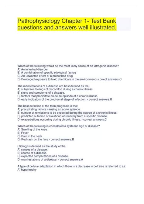 Image result for Course Point Lippincott Pathophysiology Exam Test Bank