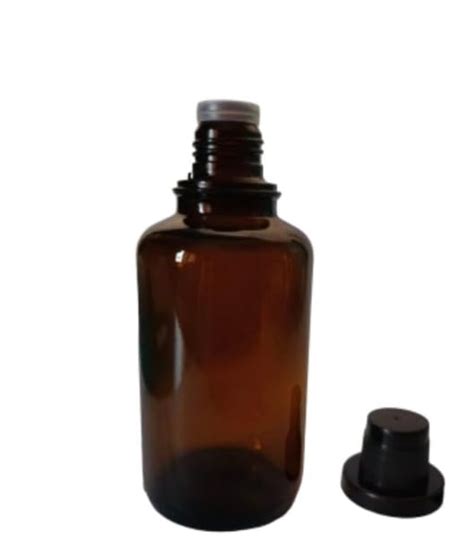 Patel Enterprise Amber Glass Bottle with Black Cap 2.5 ltr Ideal for ...