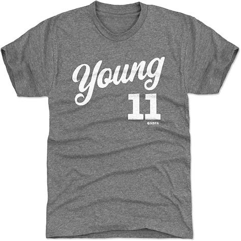 Buy Trae Young Men's T-Shirt - Trae Young Atlanta Script Online at ...