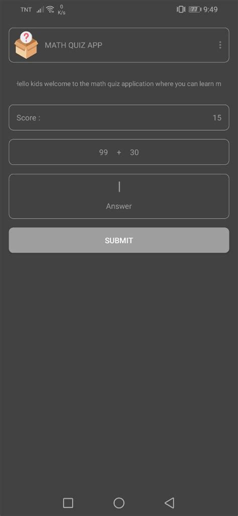 Sketchub • Math Quiz App