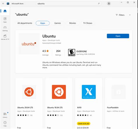 Image result for Install WSL2 Ubuntu GUI