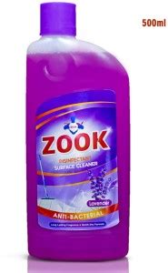 zook Disinfectant Surface Cleaner Citrus 500ml Kitchen Cleaner (500 ml ...
