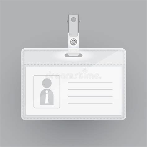 空白的身份证模板 向量例证. 插画 包括有 身分, 联络, 办公室, 空白的, 男性, 许可证, 消息, 名字 - 45600069