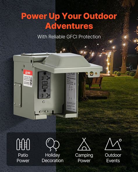 Image result for Portable Power Outlet Box