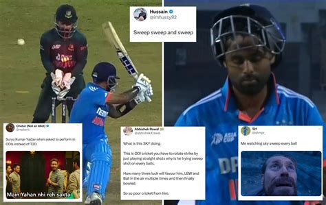 "The most undeserving player" - Fans react as Suryakumar Yadav fails to ...