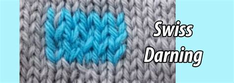 Swiss Darning Tutorial 的图像结果