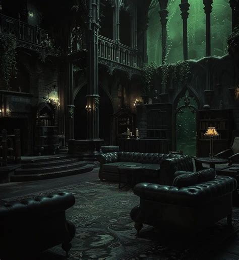 Pin by L.B on HP | homes | Slytherin, Hogwarts common rooms, Slytherin ...