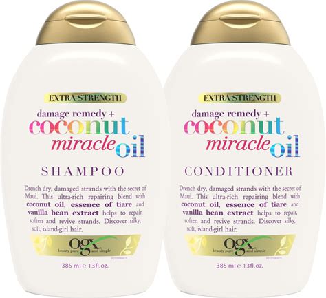 Amazon.com : OGX Nourishing Coconut Milk Shampoo for Strong, Healthy ...