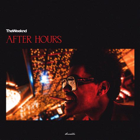 The Weeknd After Hours Album Cover Art