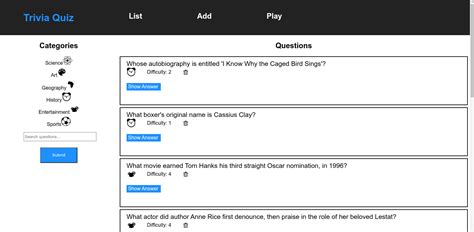 How to Use Trivia API Python 的图像结果