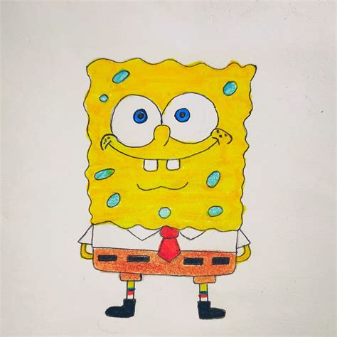 Spongebob Squarepants Drawings How To Draw Spongebob Squarepants