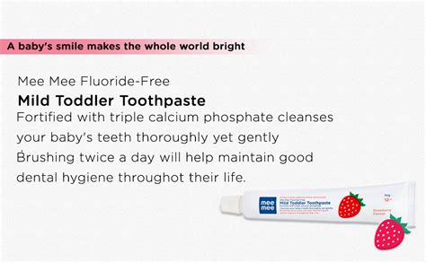 Buy Mee Mee Fluoride-Free Orange Flavor Toothpaste, 70 g (Pack of 2 ...