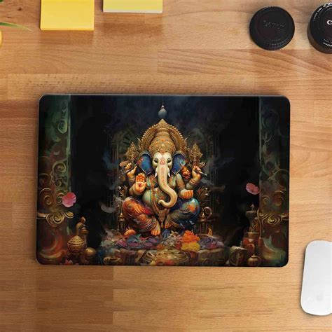 STICK IT UP – Lord Ganesha Laptop skin – Custom Laptop Skins – Stylish ...