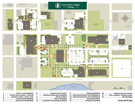 Maps & Directions | Lamar State College Orange